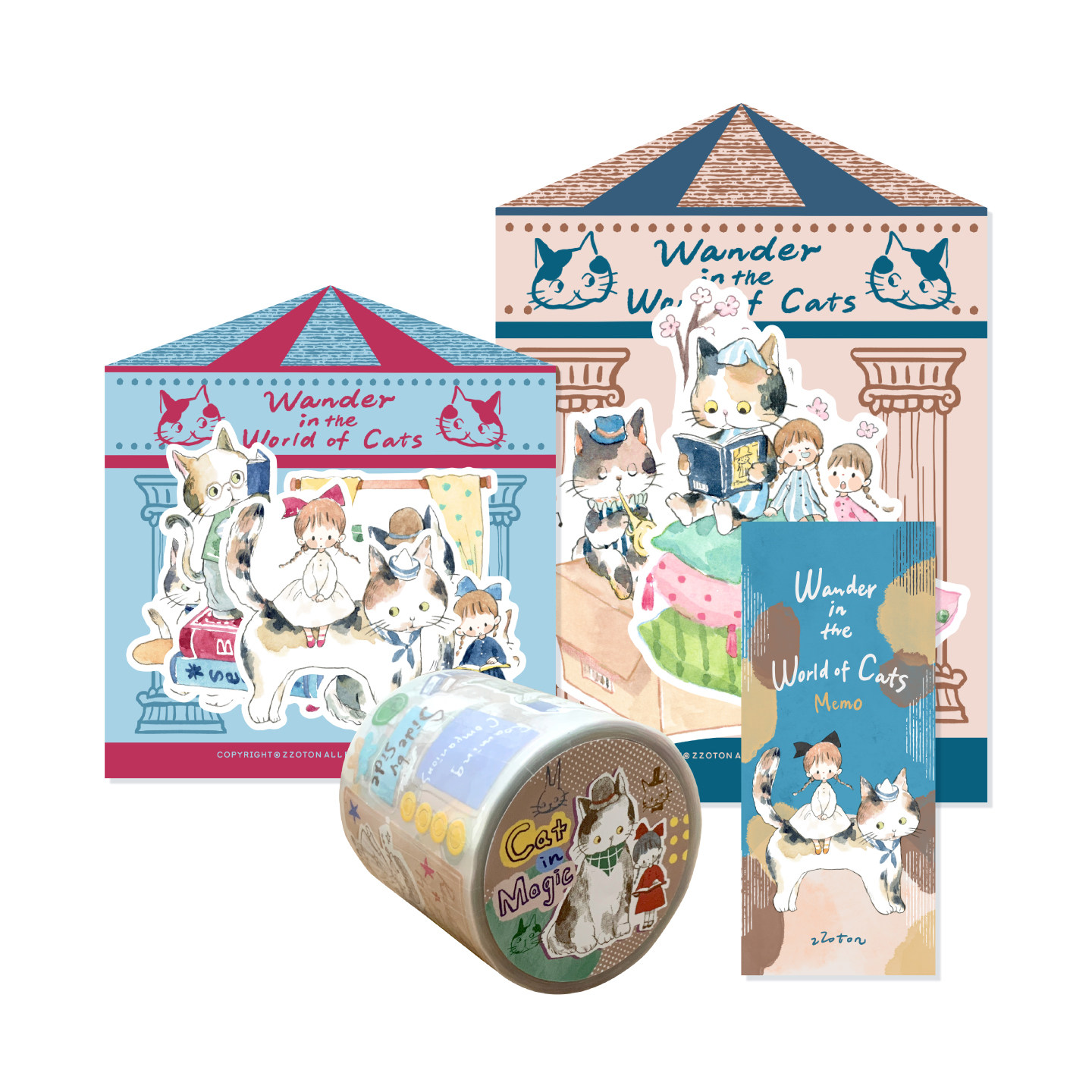 Zhuo King Cat's Adventure A Zhuo Tape Packing