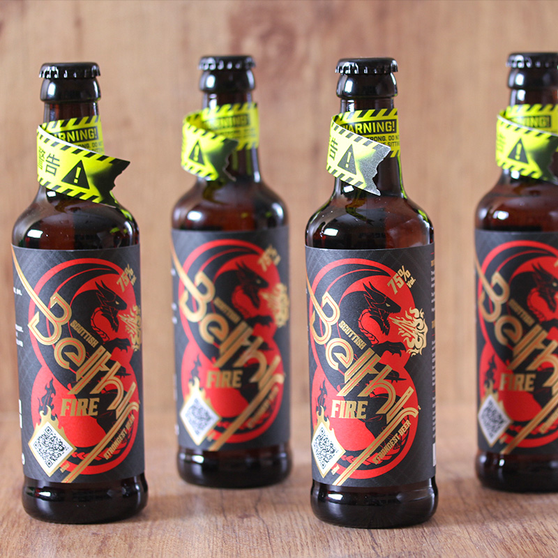 苏格兰进口烈性高度蛇毒之液毒蛇精酿啤酒升级款比瑟龙火75度 - 图0
