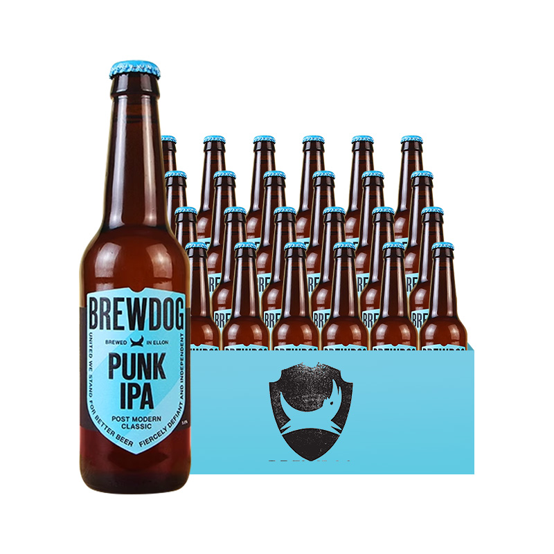 BrewDog酿酒狗朋克Punk印度淡色艾尔IPA啤酒330mlx24瓶整箱包邮 - 图3