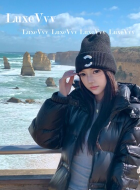 秋冬保暖简约百搭女针织毛线帽