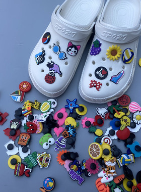 卡通图案学生立体DIY鞋子扣花