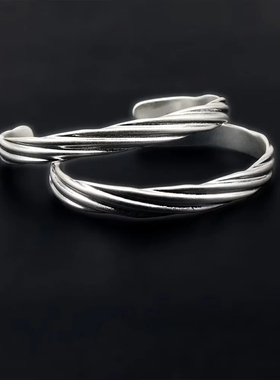 牛货 现货 M6风 手镯 手环  MMM 男女数字开口调节 配盒子