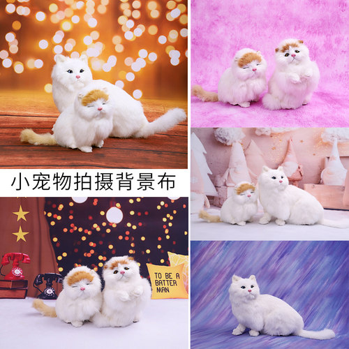 新款摄影背景猫狗小宠物拍照背景纸小玩具产品专业拍摄背景布 - 图0