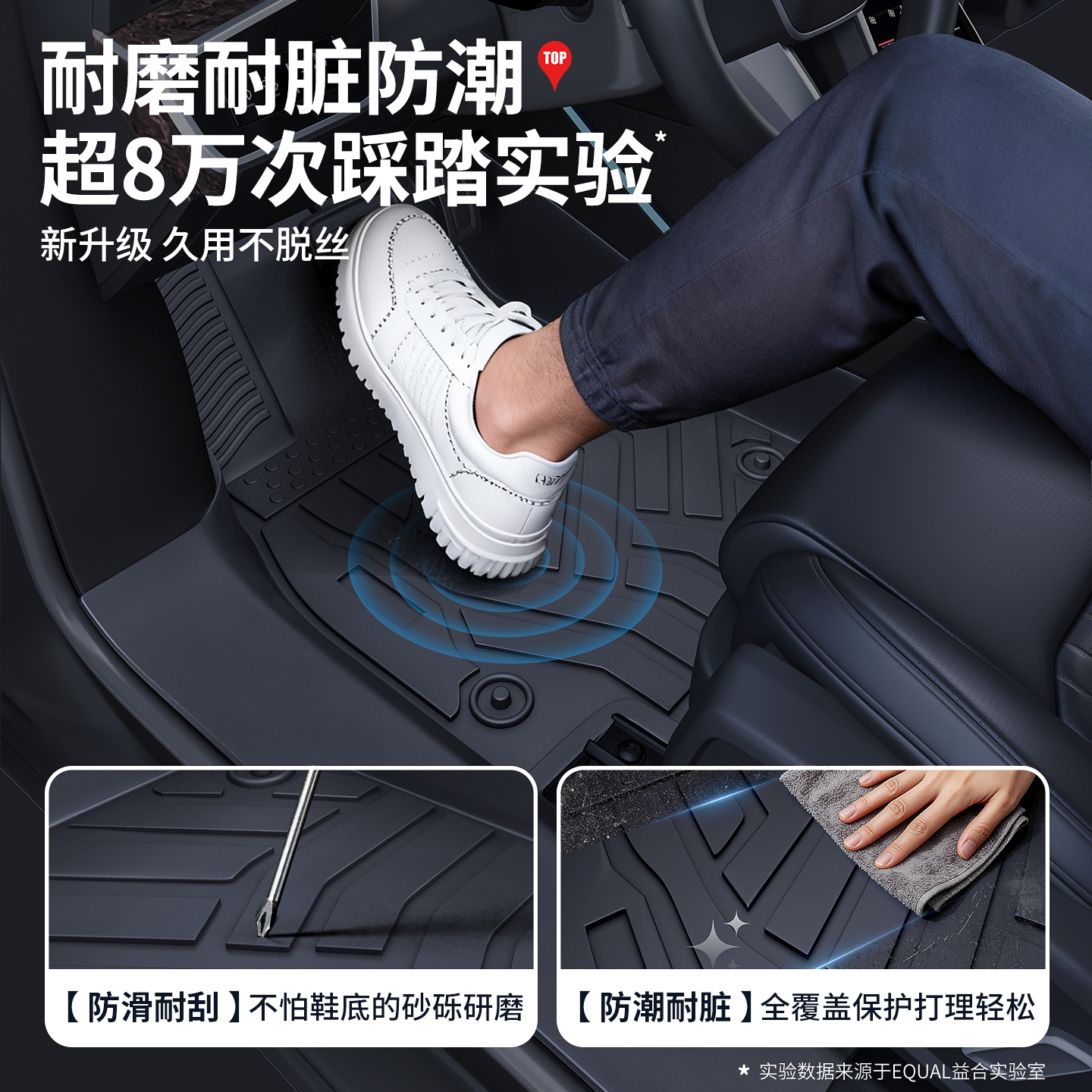 适用于本田飞度全包围包门槛tpe专车专用环保脚垫 - 图3