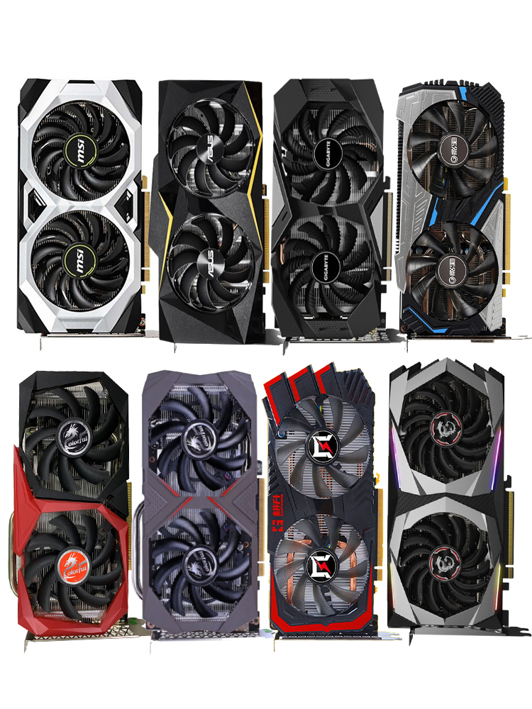 华硕七彩虹GTX1660/S 1650S/2060S/2070S/1070Ti/3060Ti拆机显卡-图3