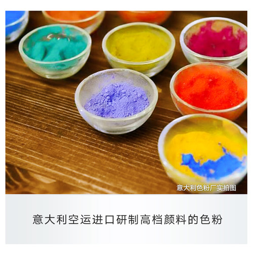 秀普大块头固体水彩颜料纯进口色粉大师级艺术家专用学生美术专业水彩颜料套装自带调色盘24色80色 - 图1