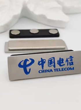 中国电信标志胸针运营商徽章西服
