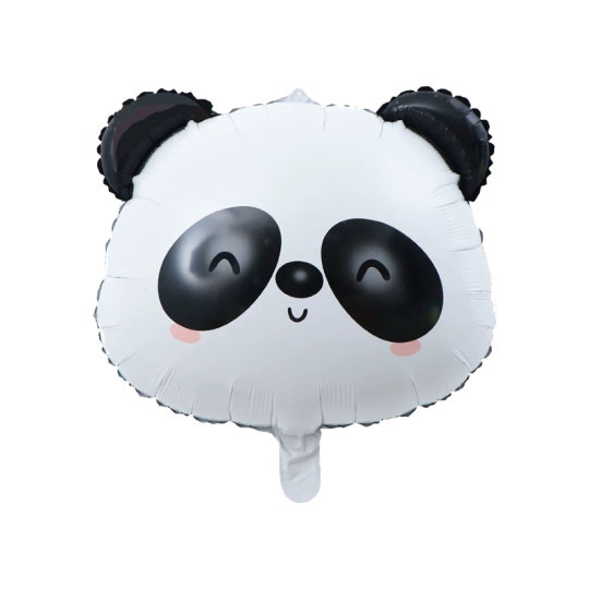 Cartoon animal head aluminum film balloon floating helium baby