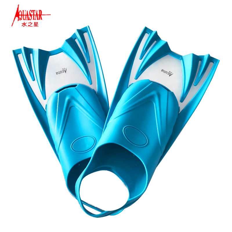水之星儿童短潜水小浮潜脚蹼 英发旭华运动脚蹼