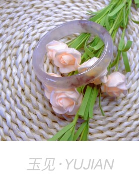 玉见YUJIAN佘太翠·纯天然紫罗兰高冰系列手镯小姐姐专属品必入款