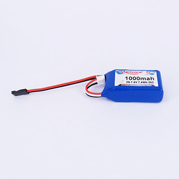 富力2S lipo 25C 1000mAh 7.4V锂电池 遥控航模发射接收电池组 - 图2