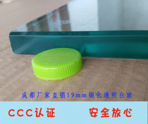 Chengdu manufacturer customized 19mm steel chemical safety glass partition wall ground pop-up door glass trestle riot window