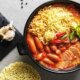 Korean tumbler ramen team 110g*48 full box
