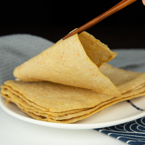 御品源金四角鱼饼鱼糕 韩国风味火锅鱼饼片410g*20袋 整箱包邮 - 图1