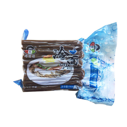 整箱20袋包邮韩式小伙子荞麦冷面1kg/袋韩国劲道冷面荞麦冷面免泡 - 图3