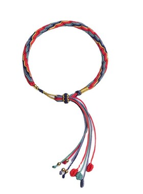 衍生轮回手绳袅雪手工编织民族风