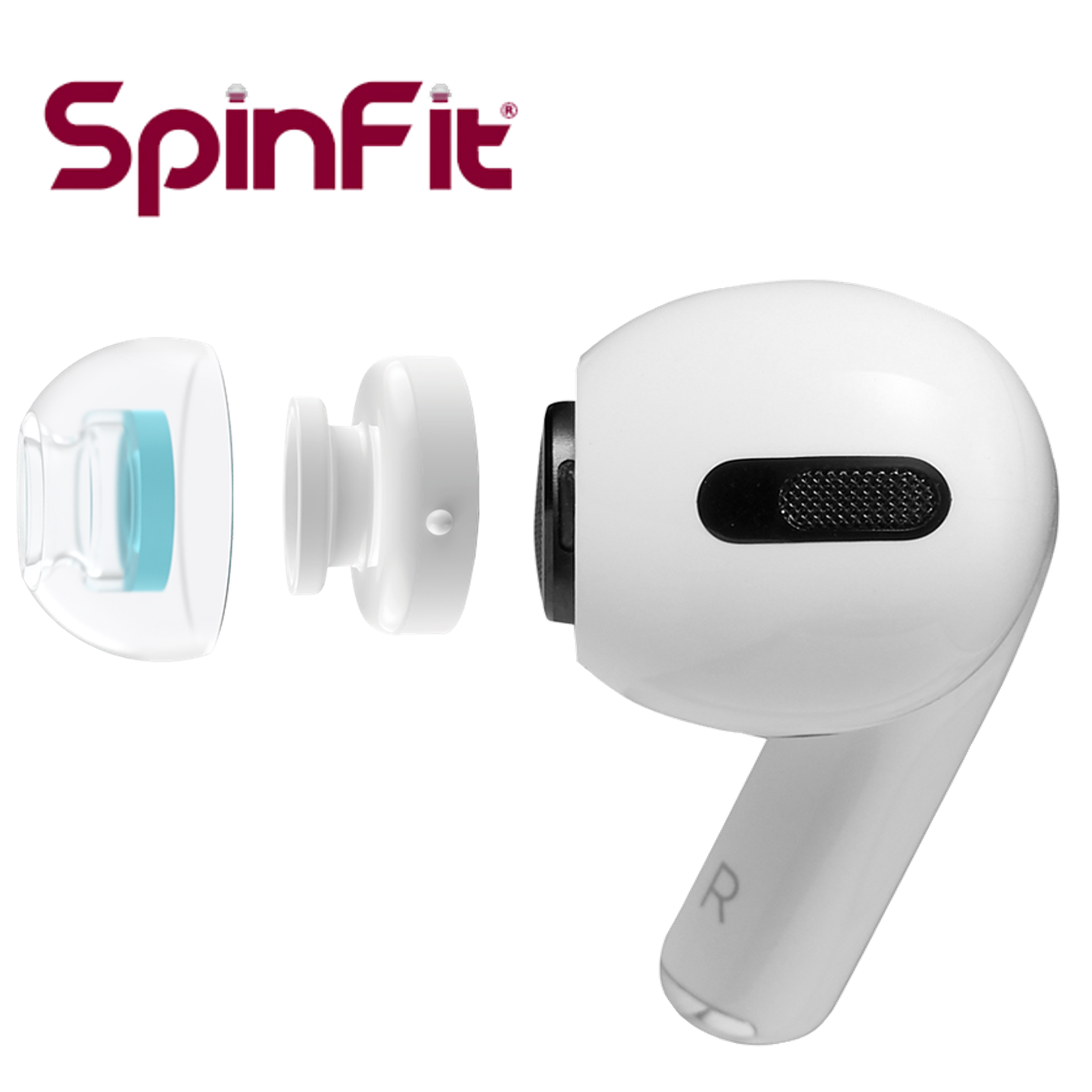 Spinfit CP1025适用于Airpods Pro耳机套苹果耳塞套硅胶套防滑