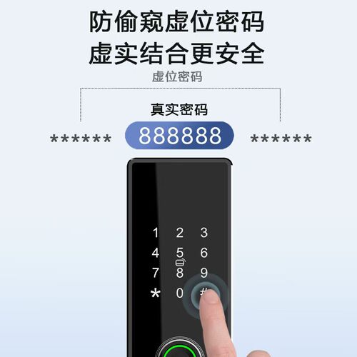 室内门超薄智能锁万门互换木门指纹锁适配各种锁体远程智控密码锁 - 图3