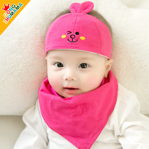 婴儿帽子薄款夏季胎帽