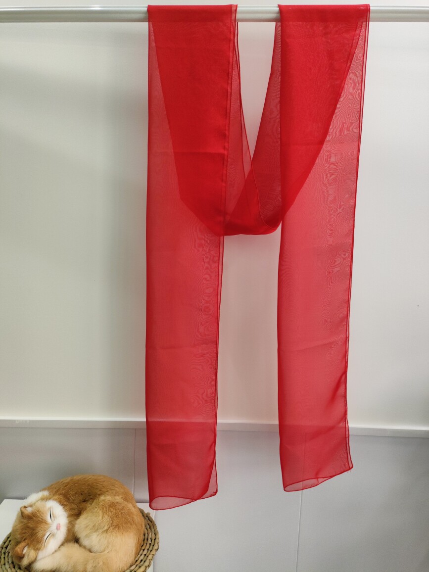 原创汉服披帛百搭儿童长款超仙薄款飘逸雪纺异域敦煌飞天飘带红色,淘宝优惠券,粉丝福利购,淘宝优惠卷