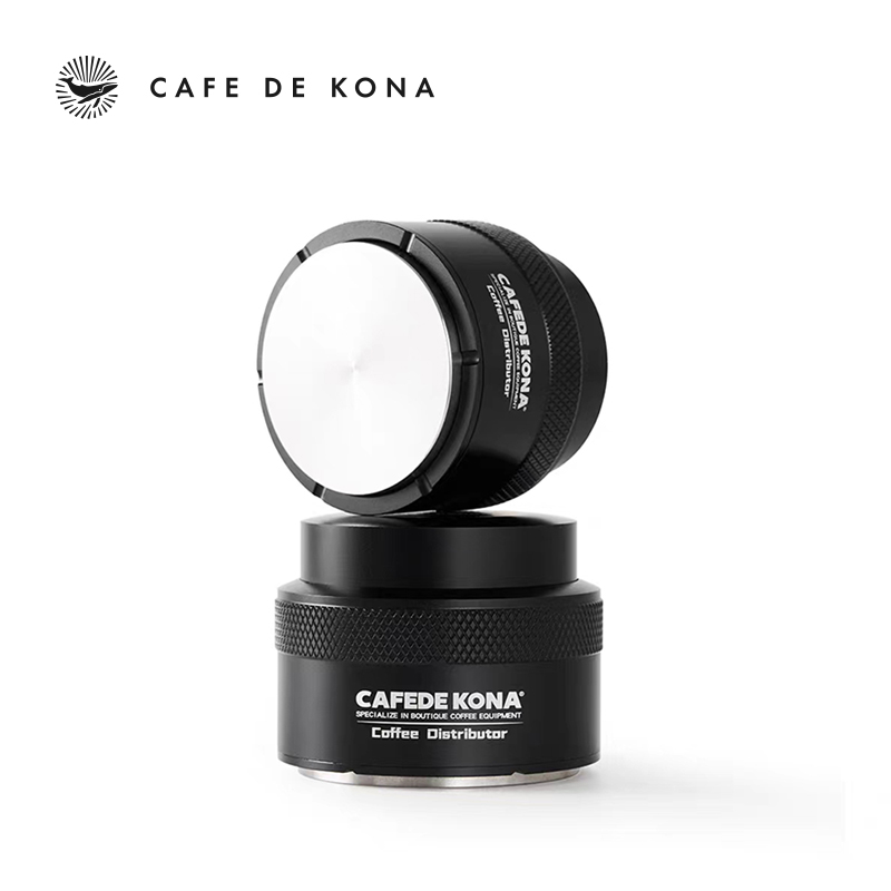 CAFEDE KONA咖啡压粉器粉锤布粉器 压粉器平衡找平压粉51mm 58mm - 图0