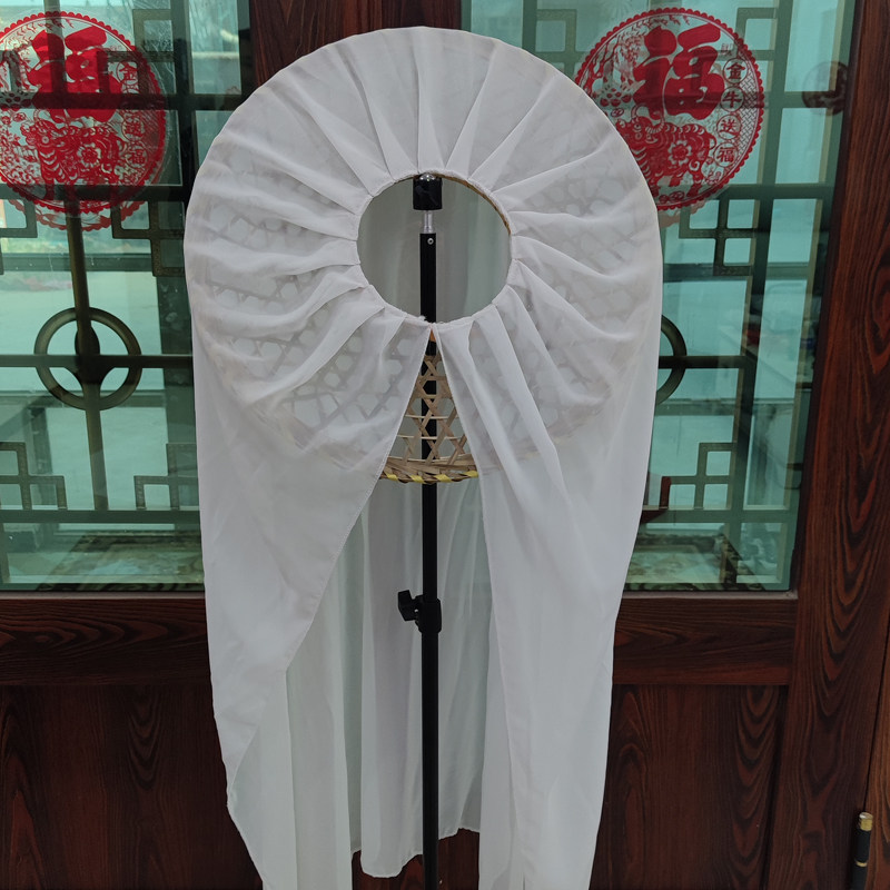 古风斗笠侠客帽子女带纱汉服影楼幕篱超仙帷帽古装道具摄影武侠帽_虎窝淘