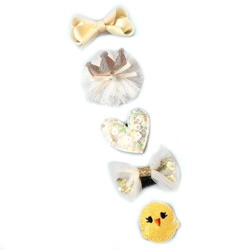 宝宝bb夹碎发夹宝宝不伤发小发夹婴儿可爱幼儿汗毛夹套装胎毛夹 - 图3