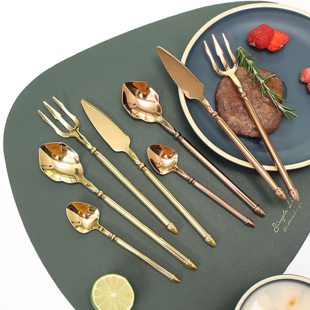 Aquaman 304 stainless steel steak knife and fork spoon