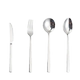 Square handle thickened 304 stainless steel knife and fork spoon tableware