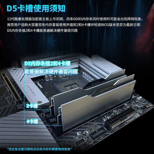 Guangwei Longwu/Tiance DDR5 desktop memory module