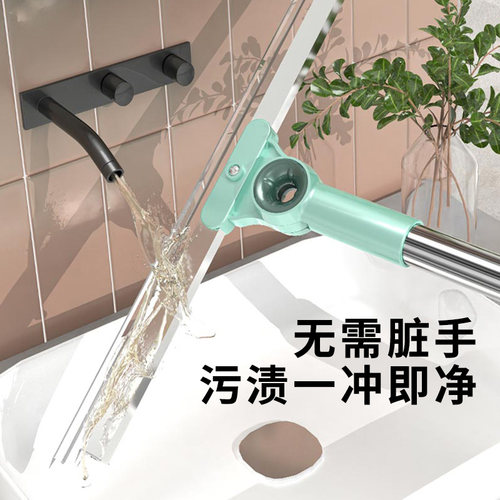 魔术扫把刮水器通用硅胶双刮条原装可替换配件柔软不变形地刮胶条 - 图3