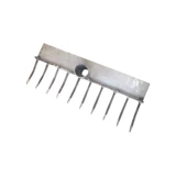 Два -сливки граблей из наземного почвенного артефакта для открытия пустоши и плоской земли, сельскохозяйственные инструменты, солнце