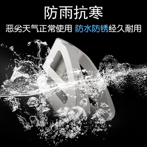 美国ZOVII ZV14摩托车碟刹锁机车防盗锁碟锁不锈钢碟盘锁抗剪防撬 - 图2