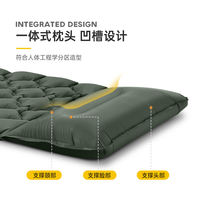 ETROL充气睡垫户外露营野营帐篷地垫床垫防潮垫超轻单人充气垫 - 图1