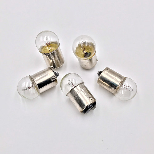 B15mm圆头机床指示报警灯泡小灯珠卡口单双尾6V12V36V24V30V5W10W - 图2
