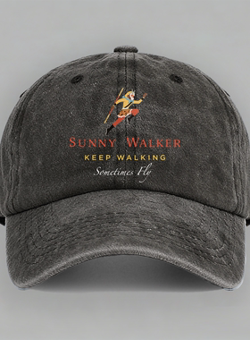 sunny walker 原创孙行者孙悟空西游记大圣趣味棉棒球帽鸭舌帽子