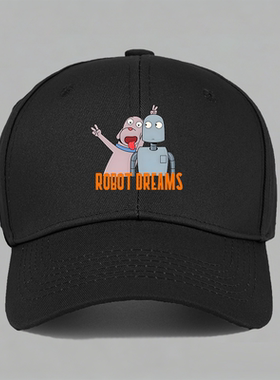 Robot Dreams再见机器人之梦Mon ami robot纯棉棒球帽鸭舌帽子