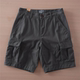 Summer workwear ຝ້າຍບໍລິສຸດລ້າງສັ້ນຜູ້ຊາຍ
