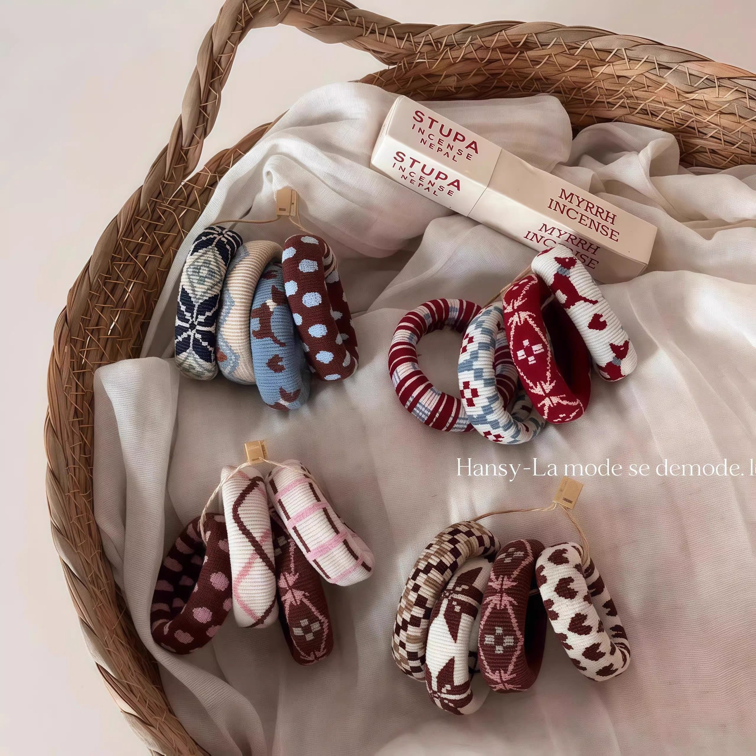 韩版儿童秋冬复古费尔岛风毛巾圈高弹扎马尾皮筋女童加粗耐用头绳,淘宝优惠券,粉丝福利购,淘宝优惠卷