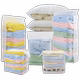 Vacuum compression bag without pumping clothes storage bag household clothes quilt quilt luggage special trip bag
