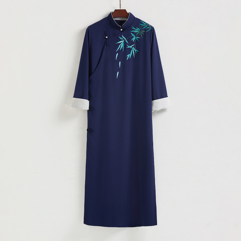 相声大褂民国唐装长袍马褂中式长衫复古说书人快板演出服相声服装,淘宝优惠券,粉丝福利购,淘宝优惠卷