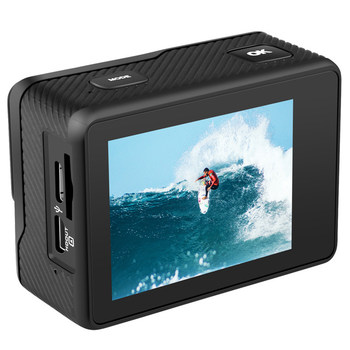 Shangouxing 60 frames touch screen motor recorder WiFi dual screen waterproof ກ້ອງຖ່າຍຮູບກິລາ 4K ກ້ອງຖ່າຍຮູບຫມວກກັນກະທົບ