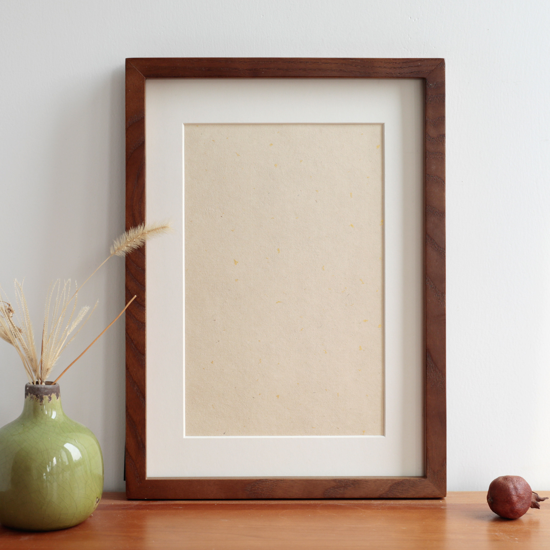 自己写横竖满月周岁按脚印空白实木相框摆件装饰挂画框礼物DIY - 图1