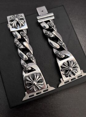 JPVIP泰银潮款时尚潮人个性百搭苹果手表链（仅适用苹果表盘）