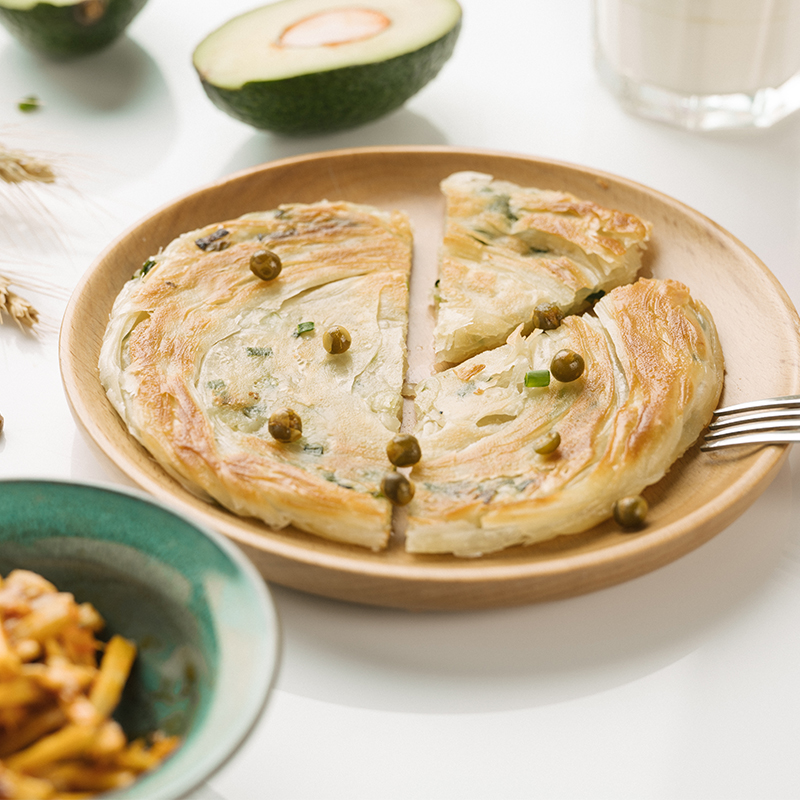 台公子老上海风味葱油饼手抓饼梅干菜煎饼饼子早餐饼 - 图1