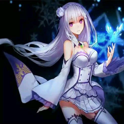 漫云涧从零开始的异生活 艾米莉亚cosplay女装全套服装定制 - 图2