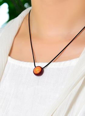 红色马年朱砂吊坠女项链可定图DIY男女楞严咒挂件黄财绿度母吊坠