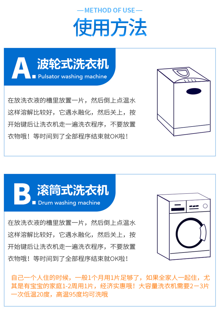 清仓德国Dm Denkmit洗衣机槽专用清洗剂清洁剂泡腾片内筒滚筒60粒-图1