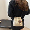 2024 new Korean style sports and fitness versatile bucket bag