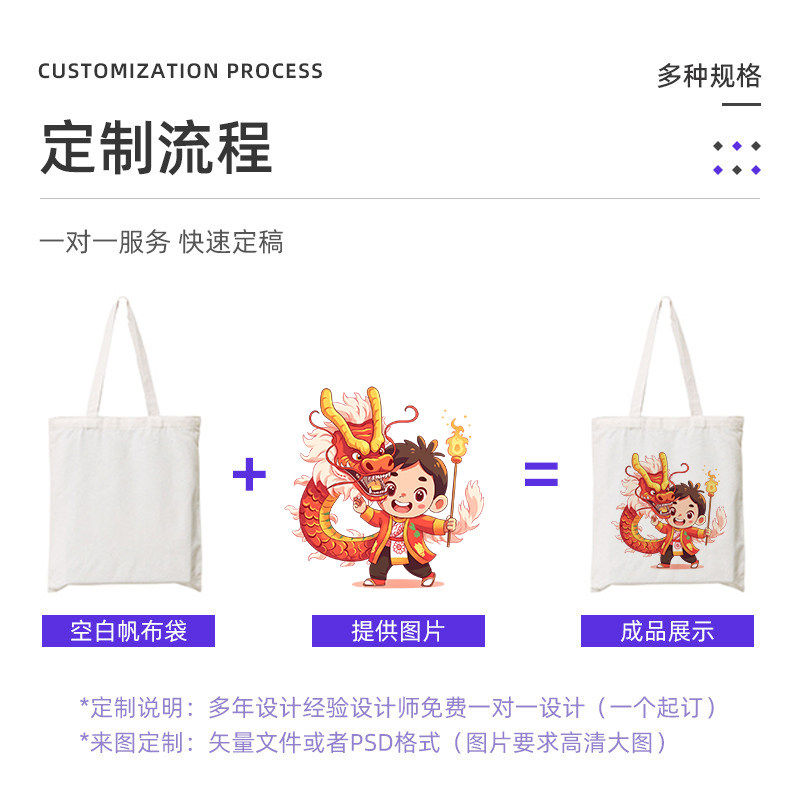 10安帆布袋定制印logo高手提袋购物袋布袋印图帆布包定做,淘宝优惠券,粉丝福利购,淘宝优惠卷